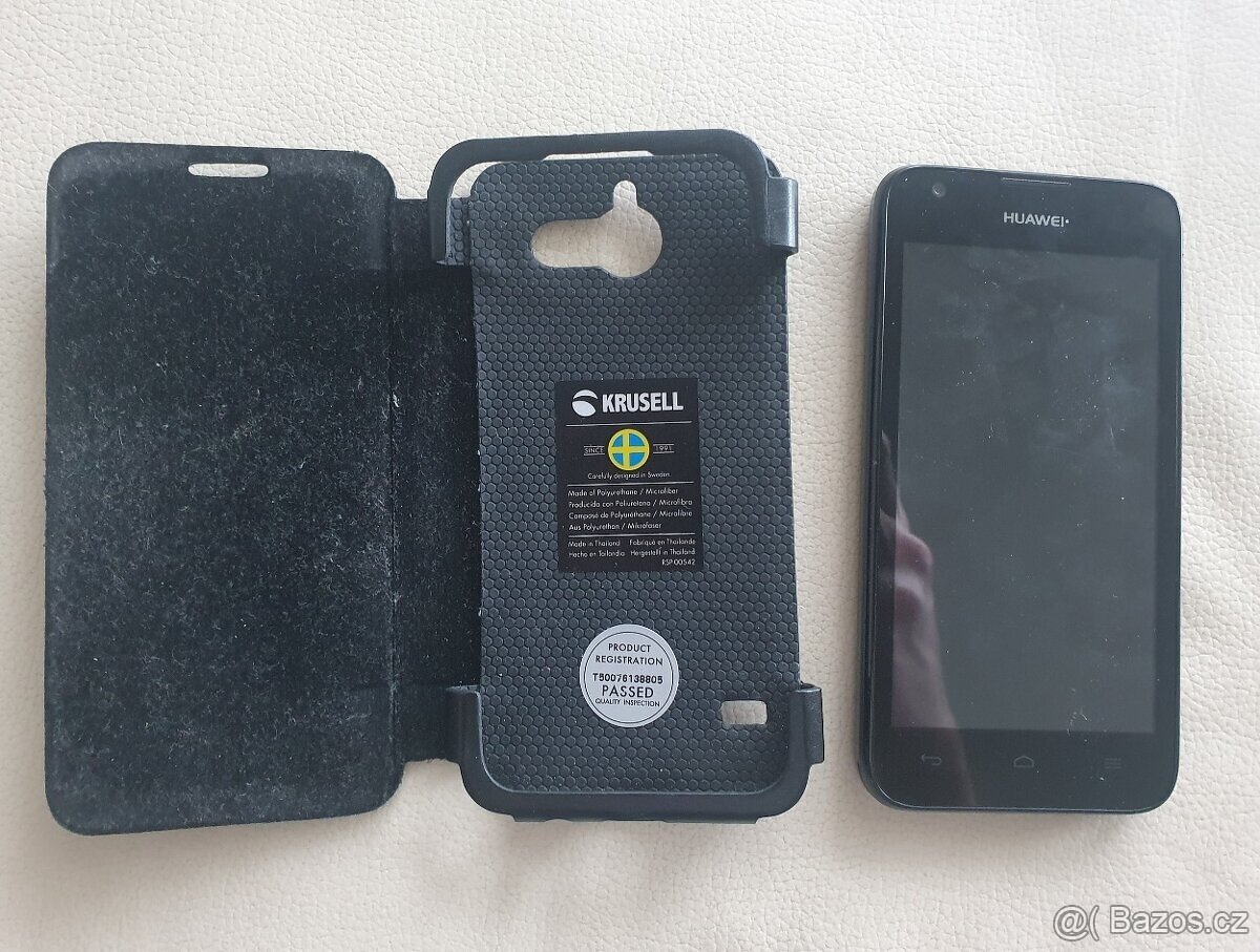 Kožené pouzdro na HUAWEI Ascend Y550 - 2