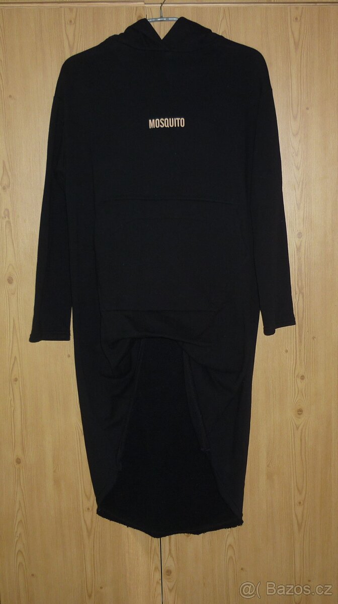 Černá dámská delší mikina Mosquito - 2
