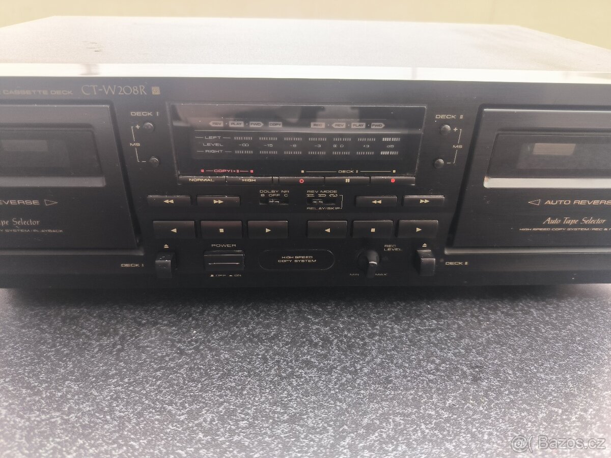 Kazetový deck Pioneer CT-W208R - 2