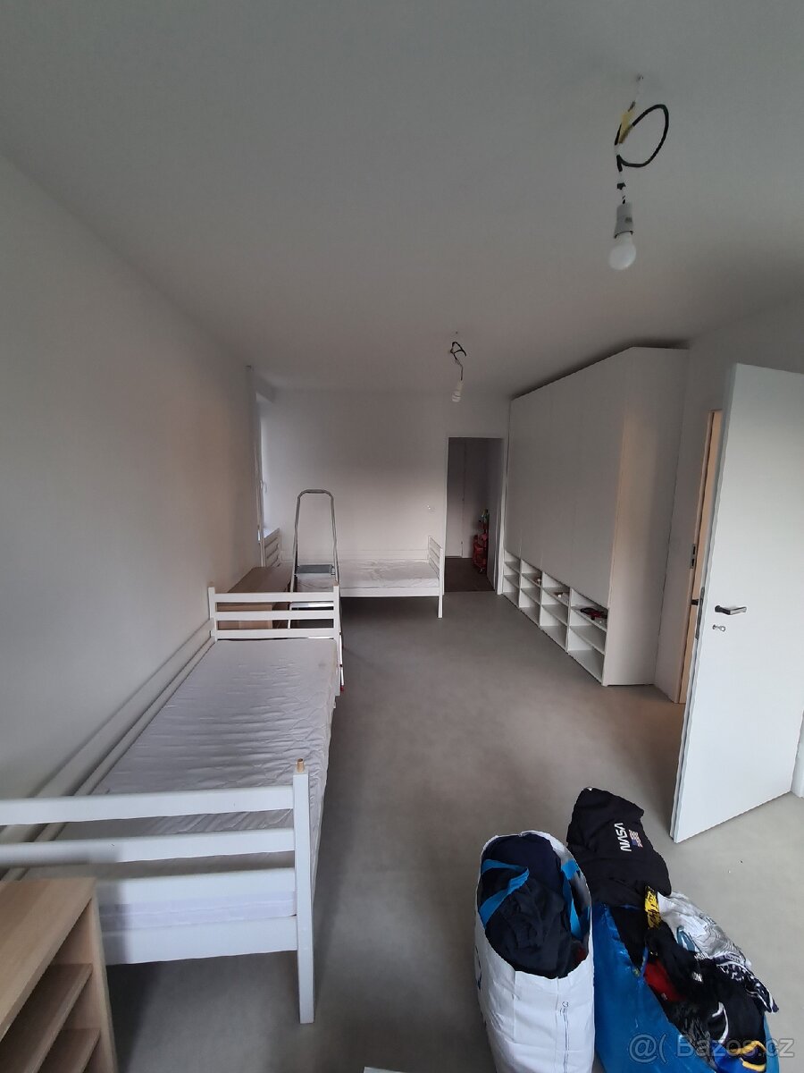 NEMO 80x180 bílá patrová postel s uložným prostorem - 2