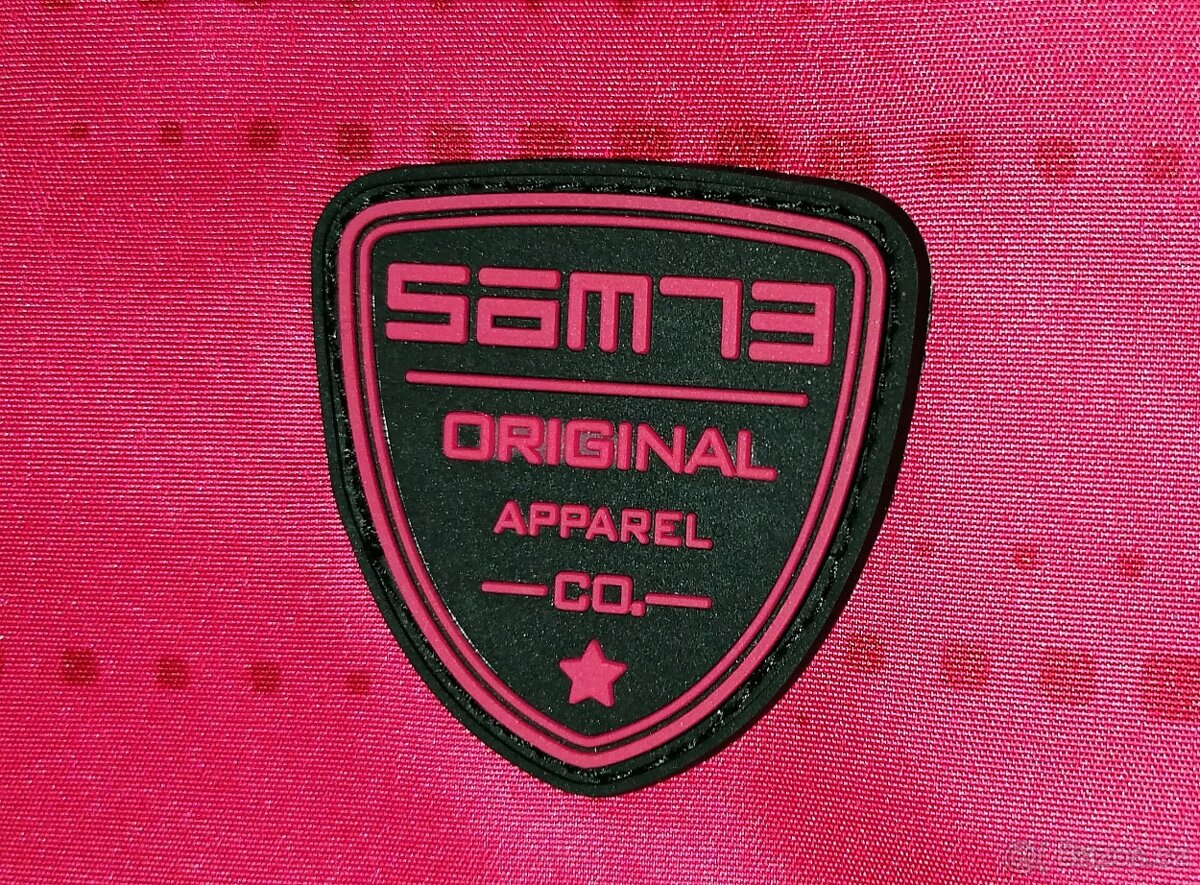 Dívčí zimní červená bunda s kapucí SAM73 vel. 164 - 2