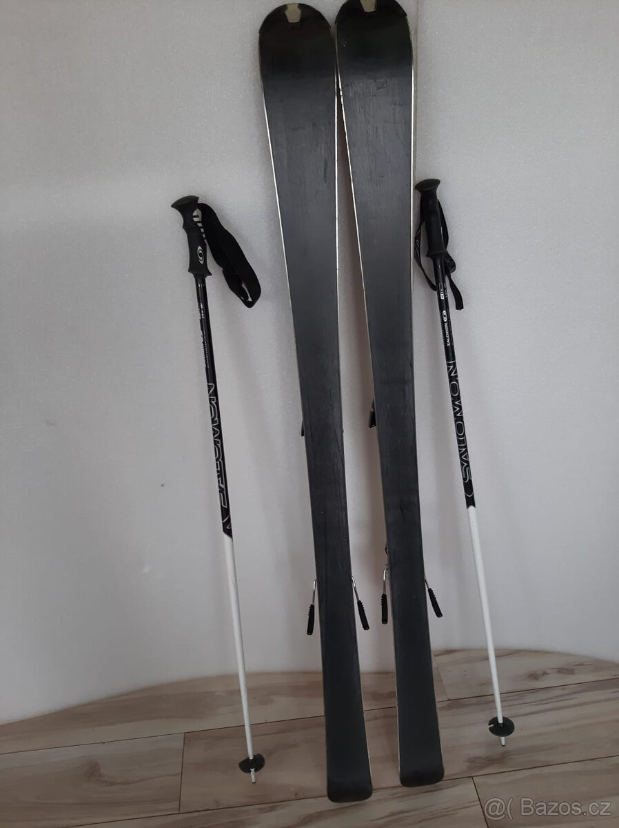 Lyže HEAD 156cm, R12,3m. Salomone hole 6061- 18 mm - 2