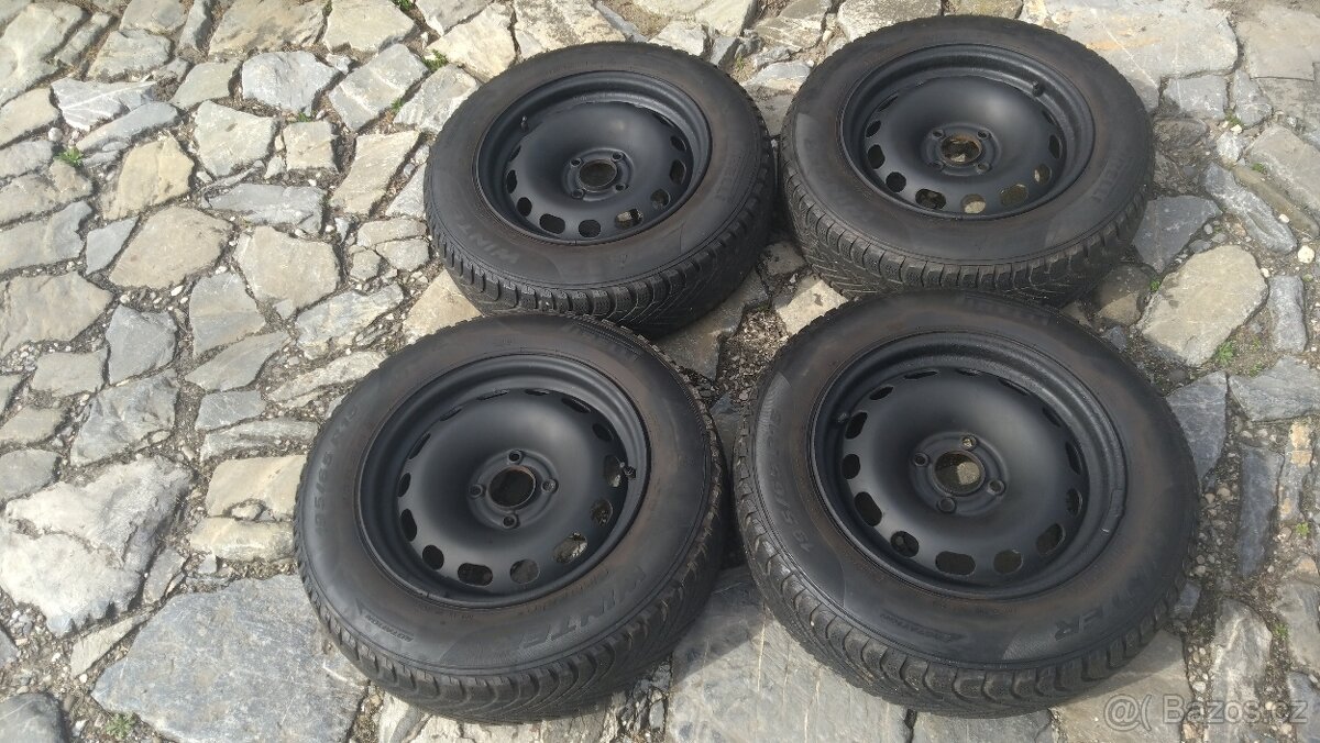zimní 195 65 15 + disky 4x108 na PEUGEOT , CITROEN - 2