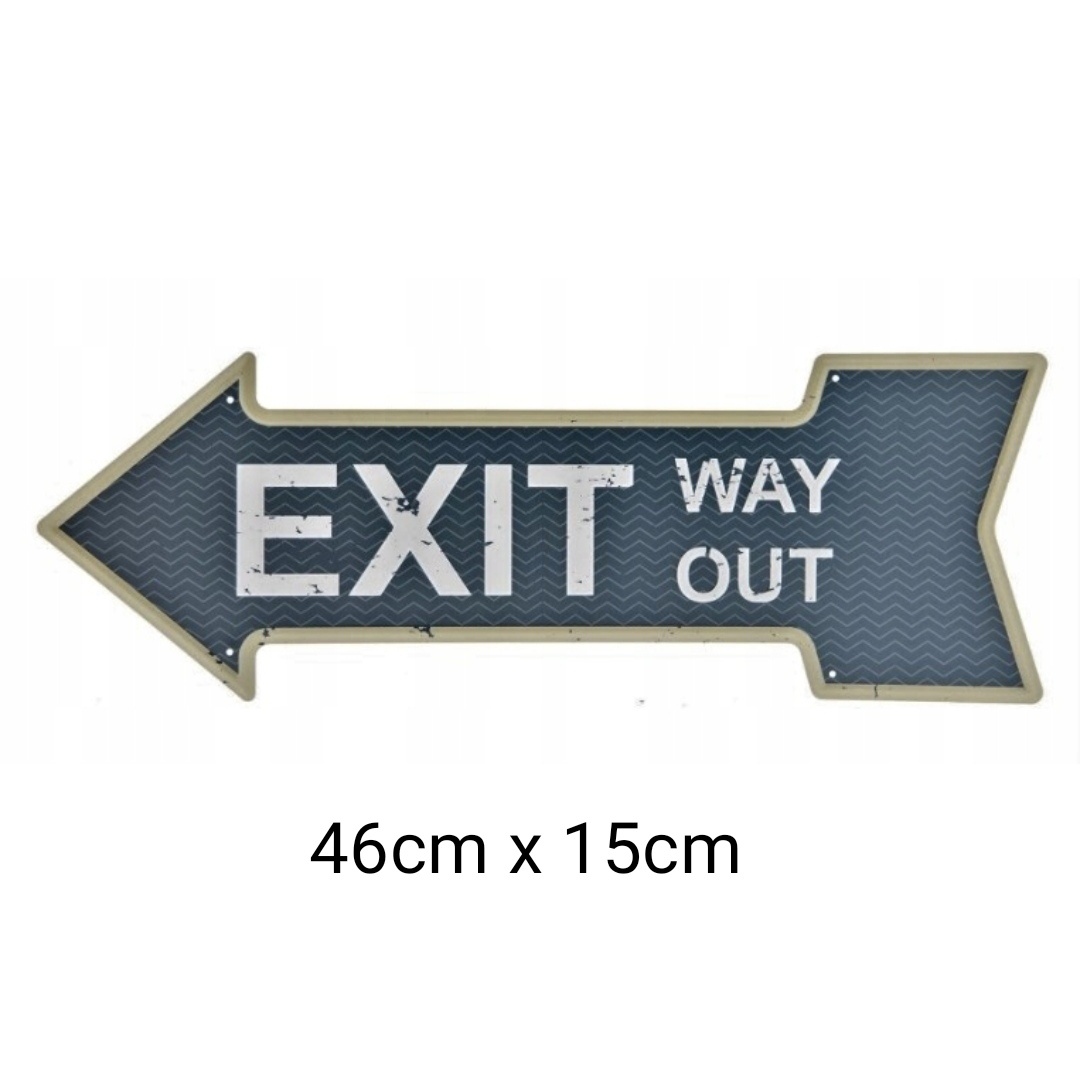 Kovové retro cedule - 2