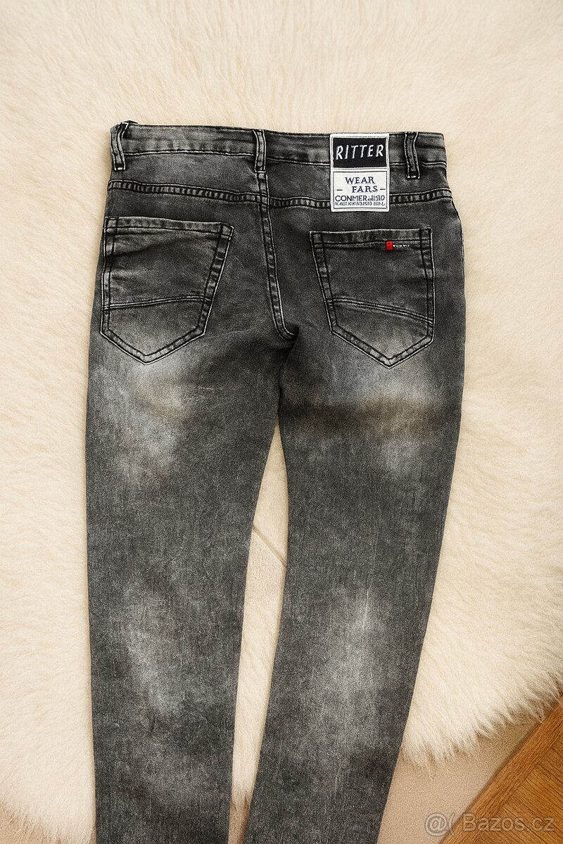 Elastické rifle pánské - 2