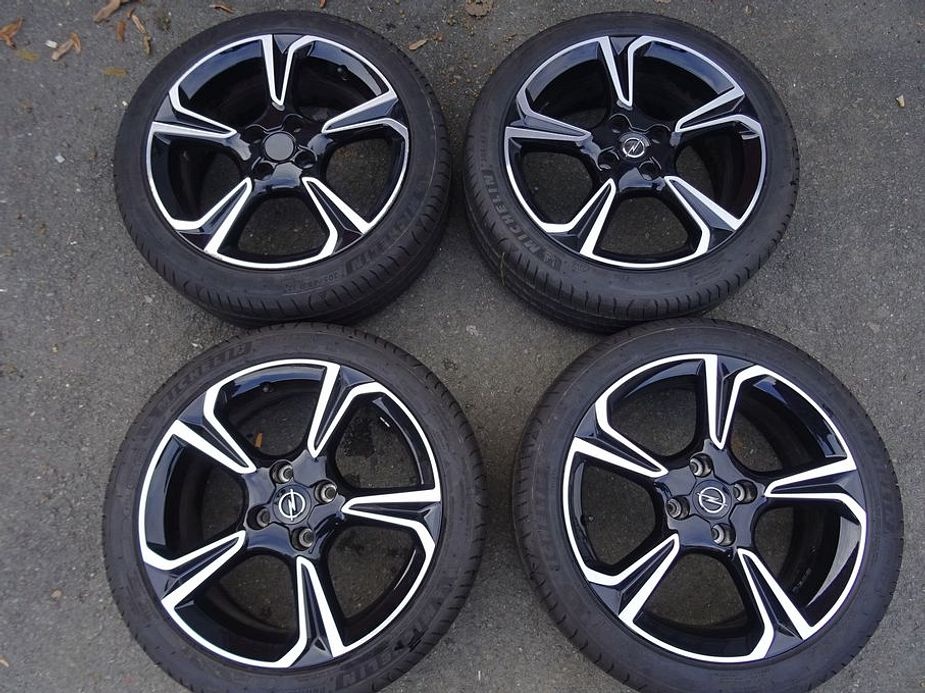 Alu disky origo Opel, 17", 4x108,ET 38, letní sada - 2