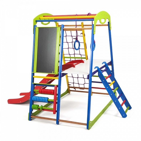 Prolézačka Žebřík Skluzavka Houpačka Hřiště Basic Plus 3 - 2