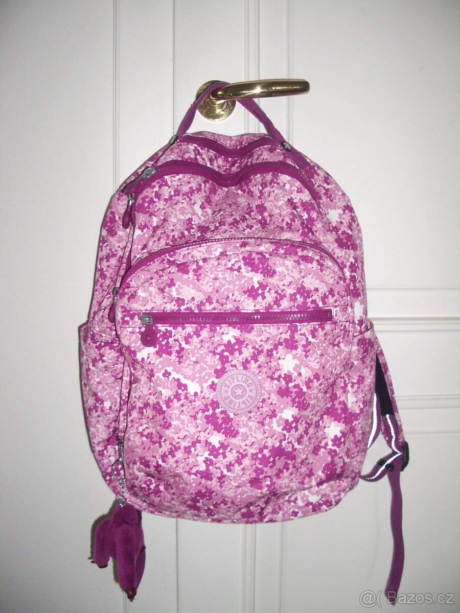 Dívčí školní batoh zn.KIPLING + penál + box TOP stav - 2
