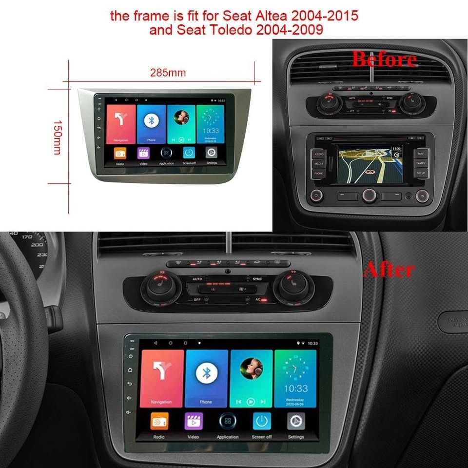 Android autorádio s navi pro SEAT ALTEA (2004-2015) - 2