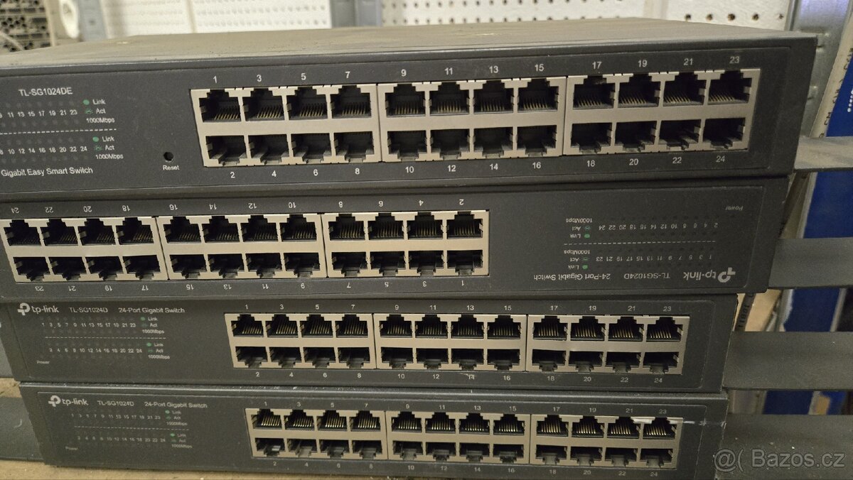 Prodam switch TL-SG1024D/DE - 24port Gbit - 2