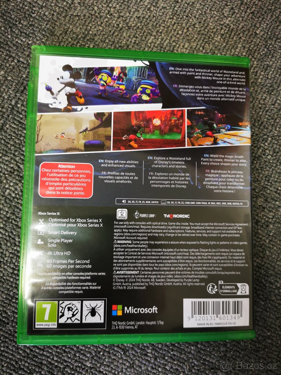 Epic Mickey: Rebrushed XBOX (XSX) - 2