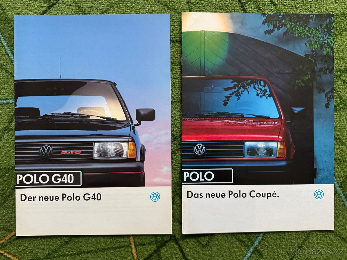 VW Polo prospekty a dílenské příručky - 2