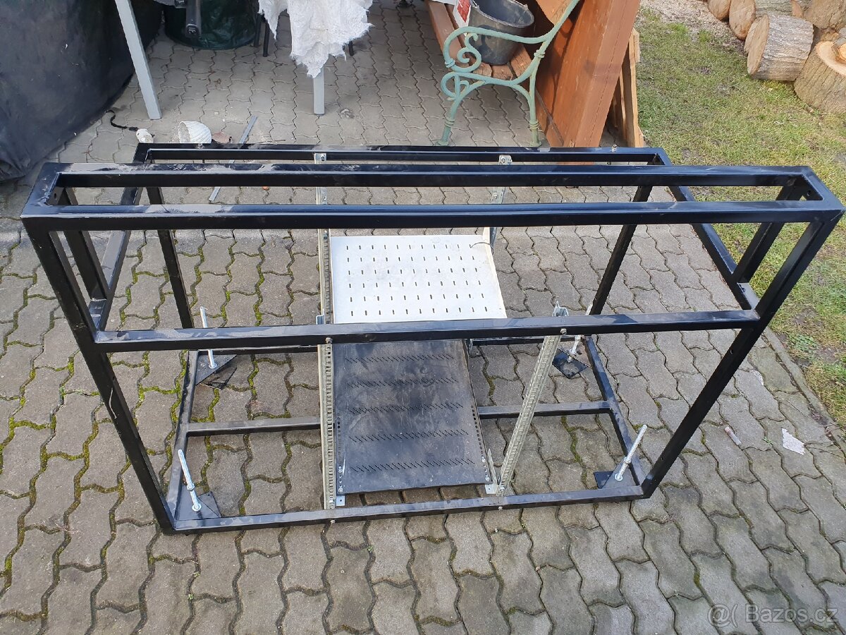 Pracovní stůl-ponk, kovová konstrukce - 2