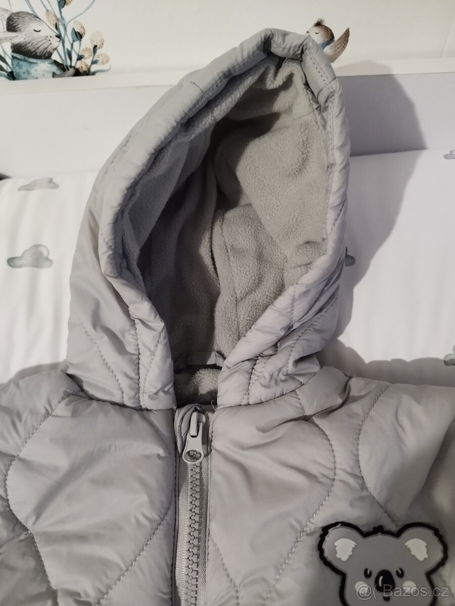 Šedá zimní kombinéza - 2