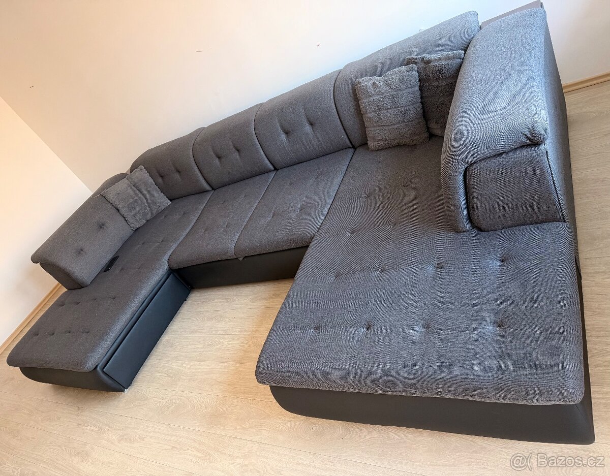 Rohová sedačka do u - 2