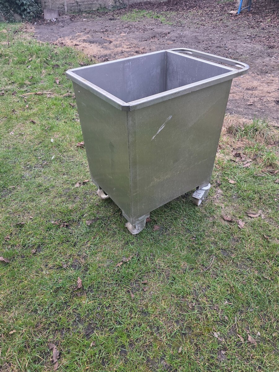 Nerezovy vozík 50x59x64cm - 2