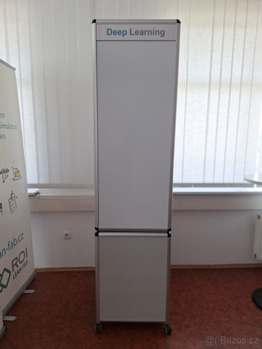 Otočná magnetická nástěnka LEAN CUBE - 2