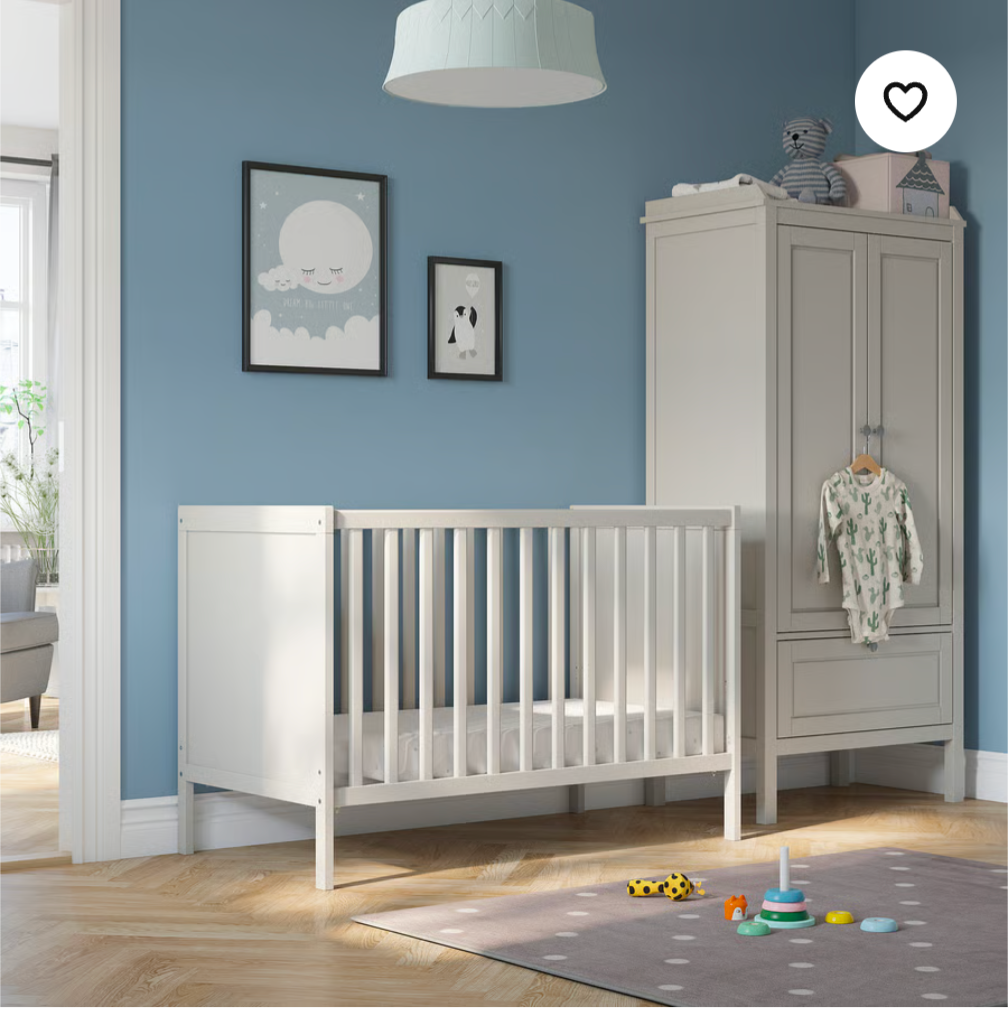 Postýlka Ikea Sundvik - 2