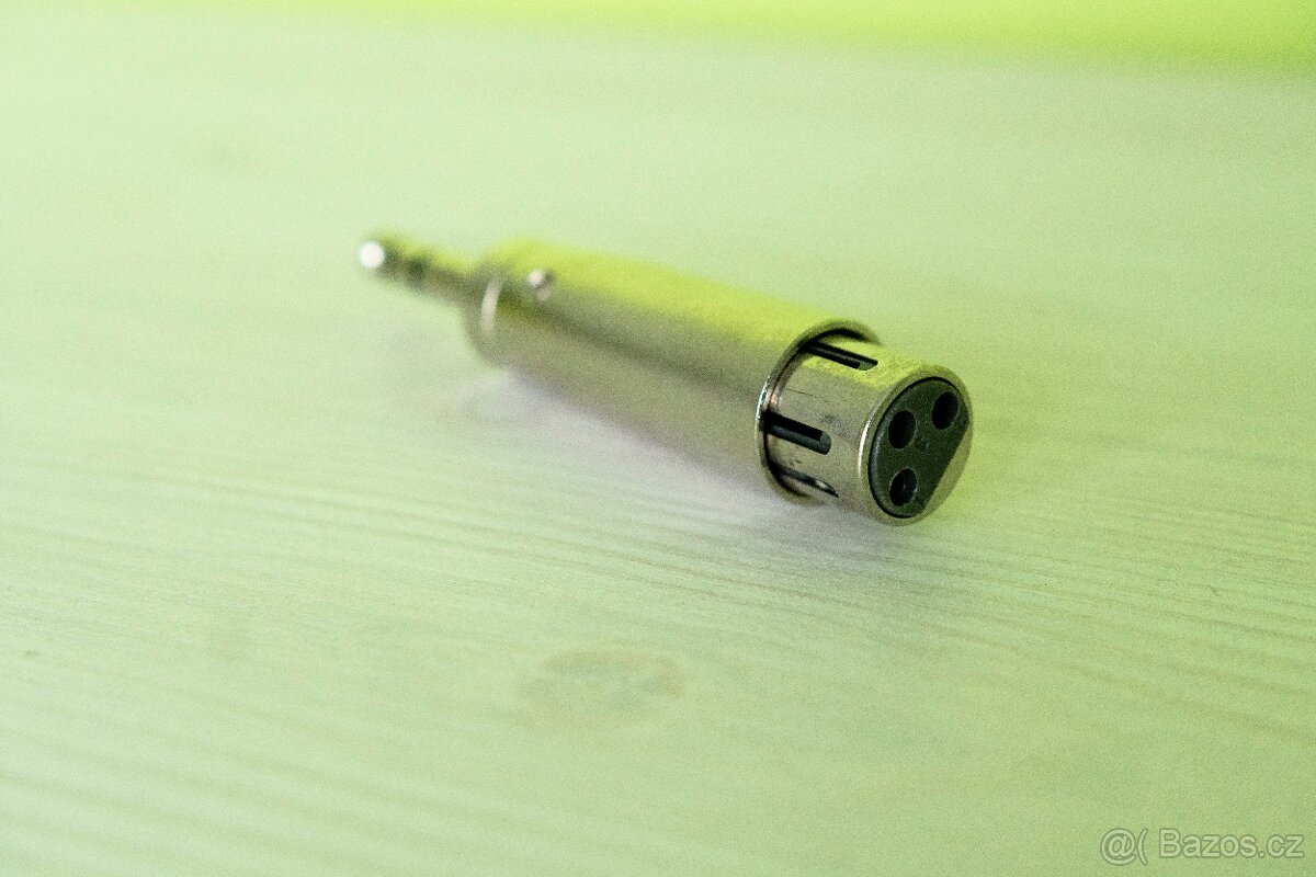 Redukce xlr na jack 6.3 mm - 2