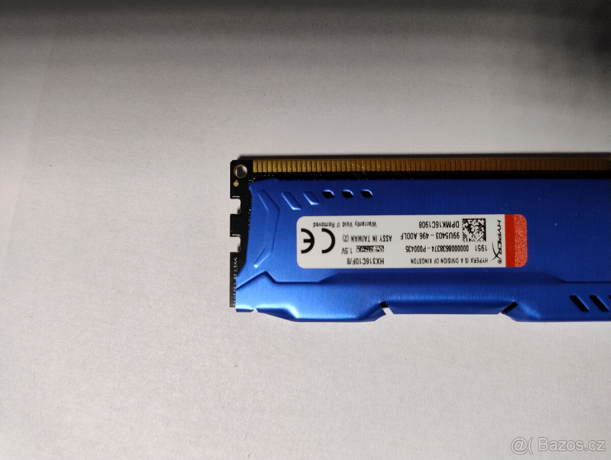 HyperX 8GB DDR3 1600MHz - 2