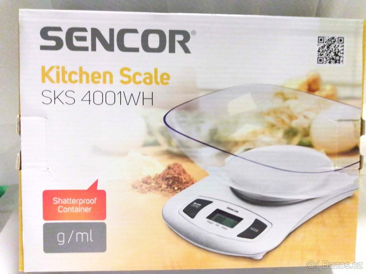 Sencor Kuchyňská digitální váha Kitchen Scale SKS 4001WH - 2