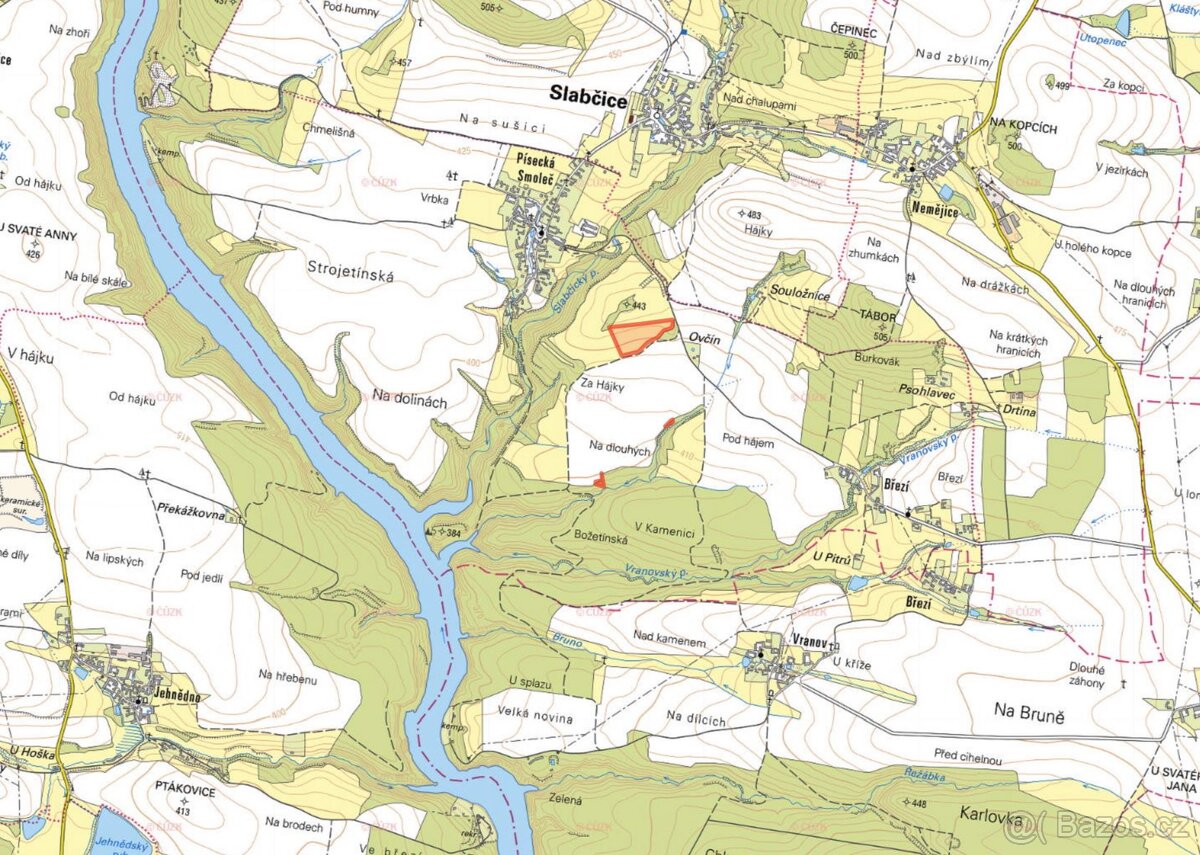 Louka, prodej, Písecká Smoleč, Slabčice, Písek - 2