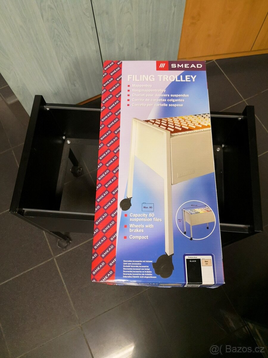 Vozík na závěsné složky A4 (SMEAD - originál balení) - 2