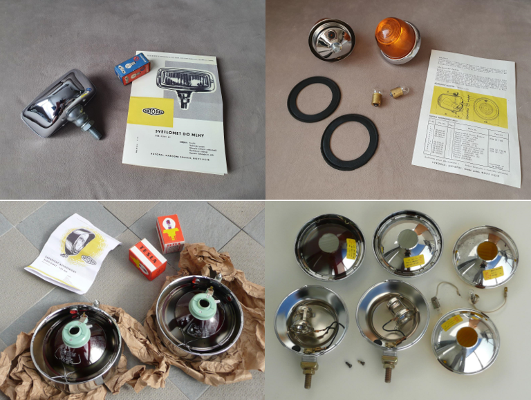 mlhová světla mlhovka blinkry Škoda Spartak Octavia Felicia - 2