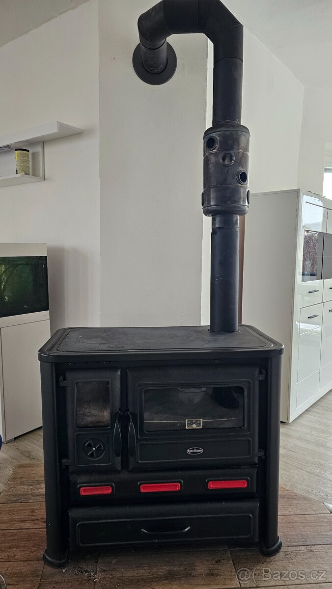 Sporák na tuhá paliva Alma Mons - 2