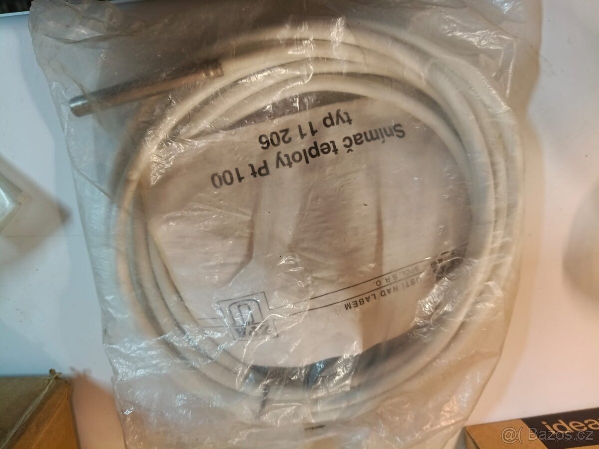 2x Snímač teploty Pt100 (typ 11206) – Nové, ZPA Ekoreg - 2