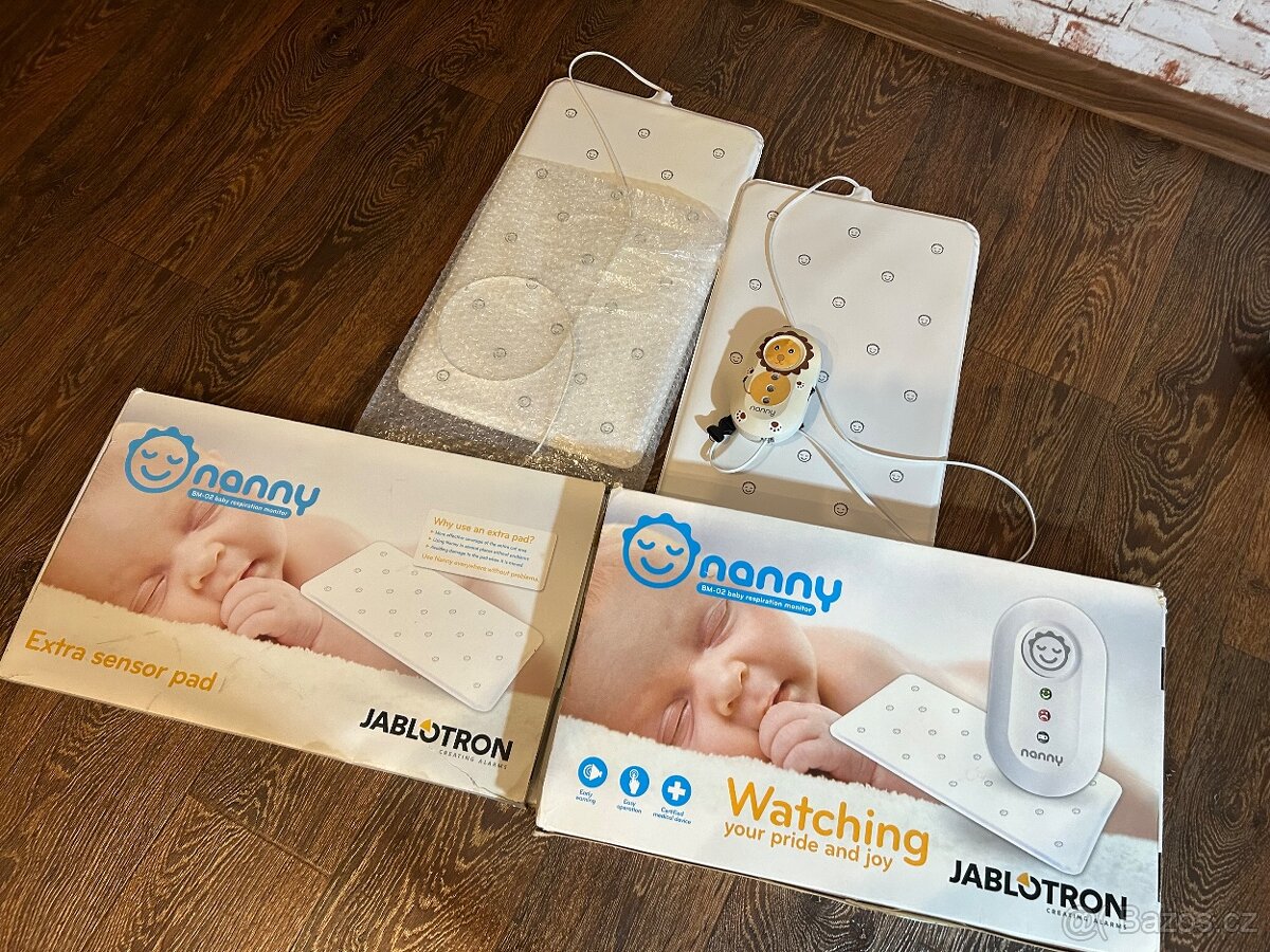 Monitor dechu Nanny + přídavná podložka Nanny - 2