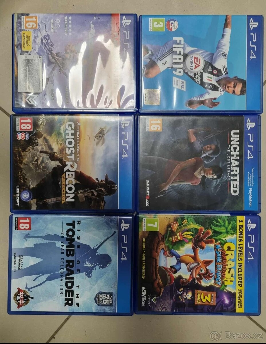 PS 4 hry - 2