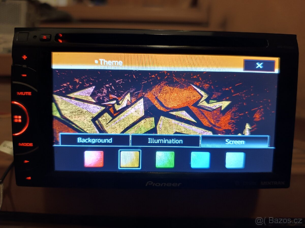 Rádio Pioneer, 2Din, CD/DVD, bluetooth, DAB+, anténa - 2