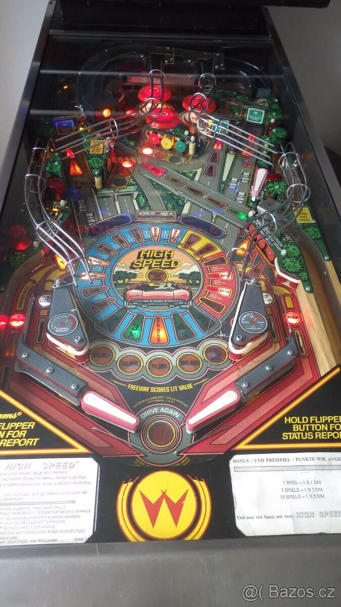Pinball Pinall Williams High Sped - 2