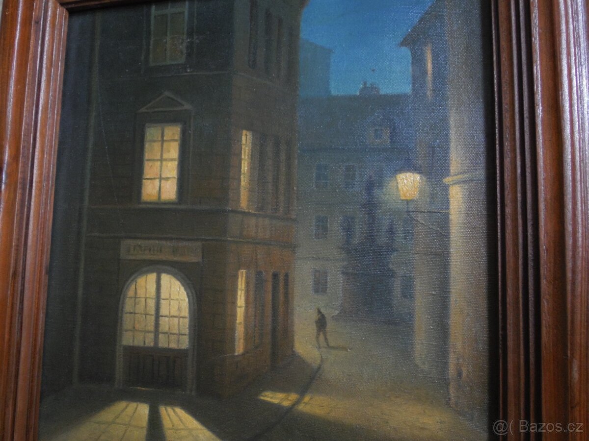 Setmělá ulice se starými domy - 2