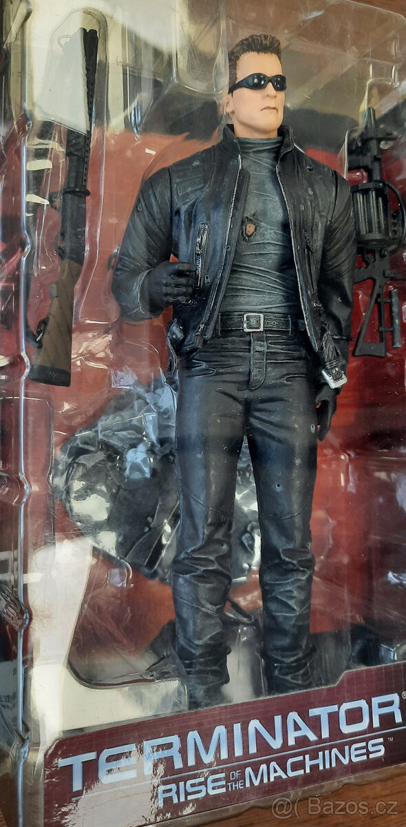 Nová vzácná figurka McFarlane T-850 Terminator 3 neotevřená - 2