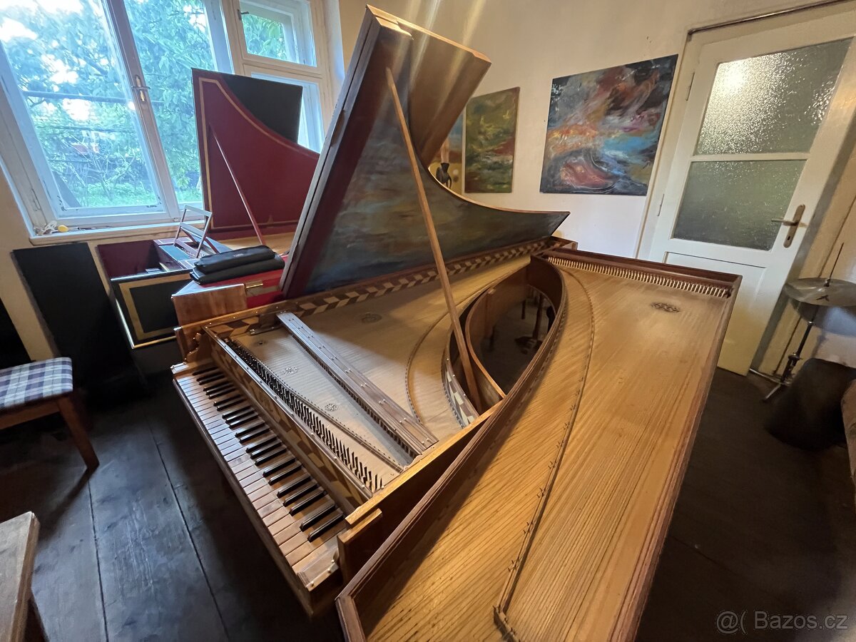 Italské renesanční cembalo Giovanni Antonio Baffo - 2