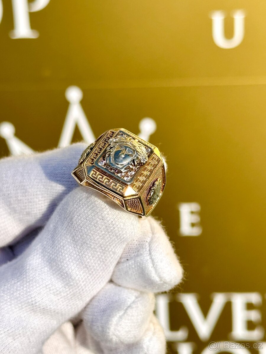 Zlatý prsten 13,03g - 2