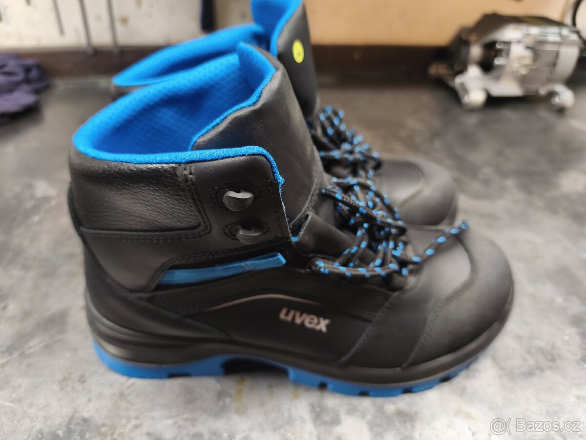 Pracovní kotníkové boty Uvex - 2