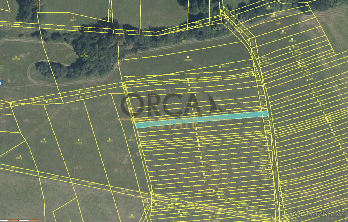 Záhorovice 2531 m2 - 2