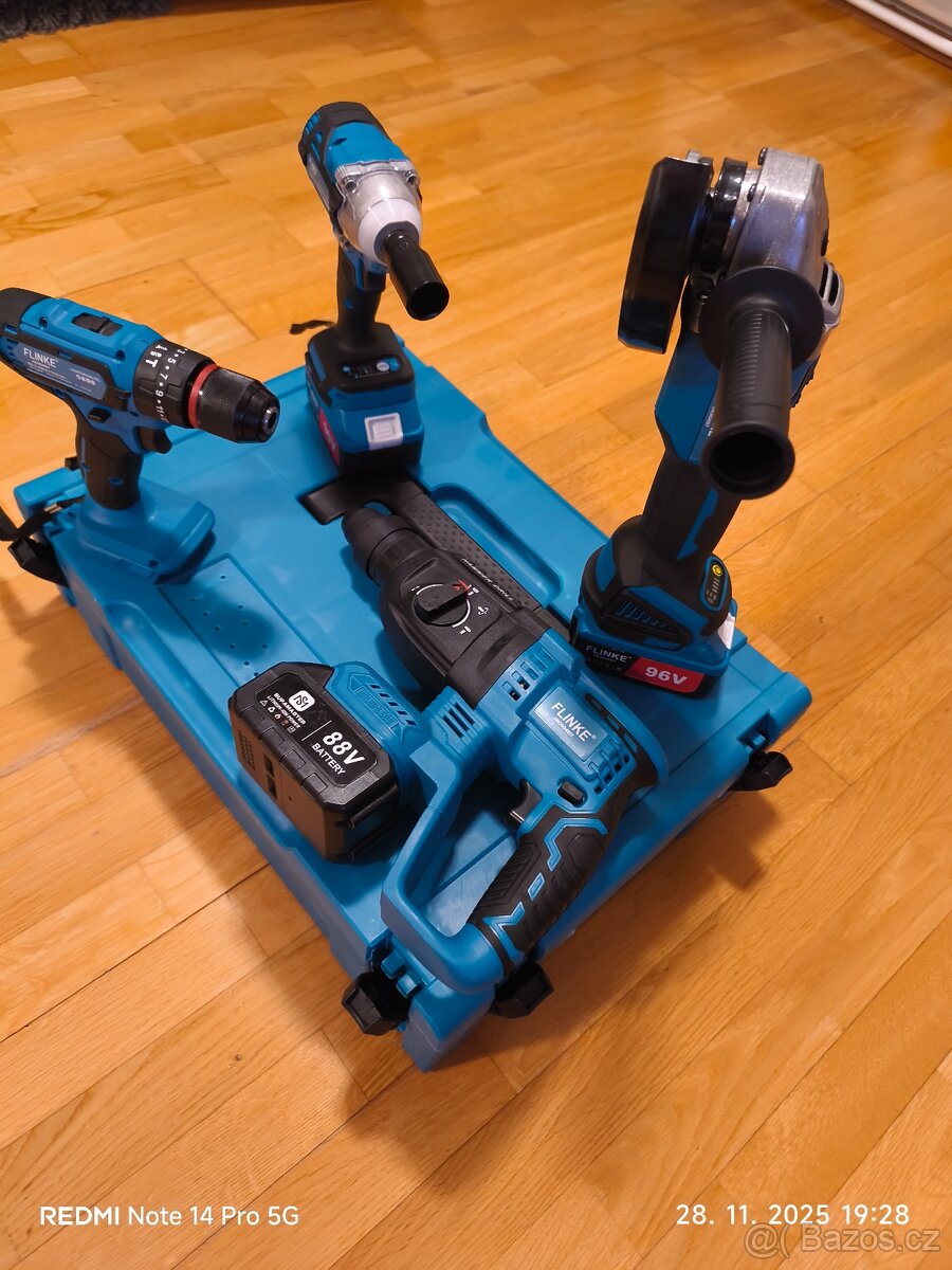 Aku nářadi 4ks set - 2