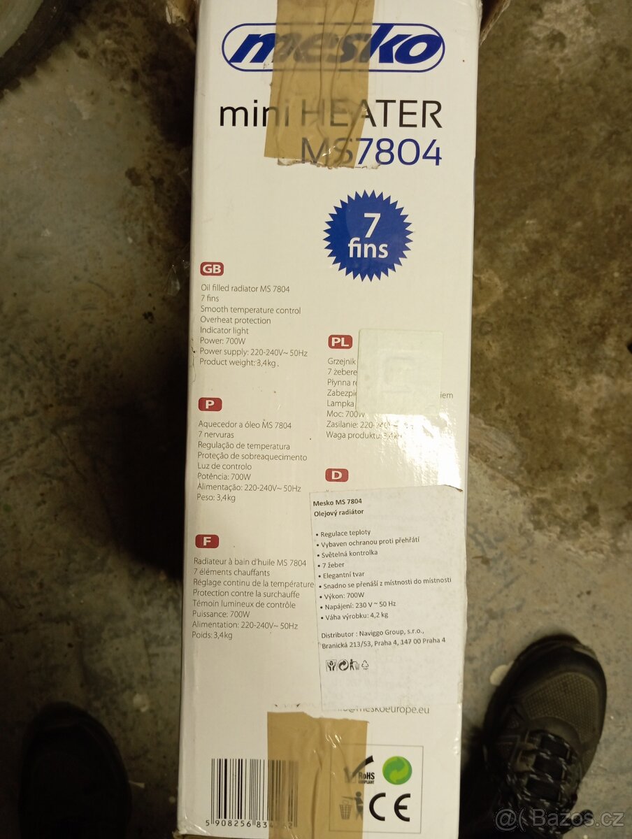 OLEJOVÝ RADIÁTOR MINI - 2