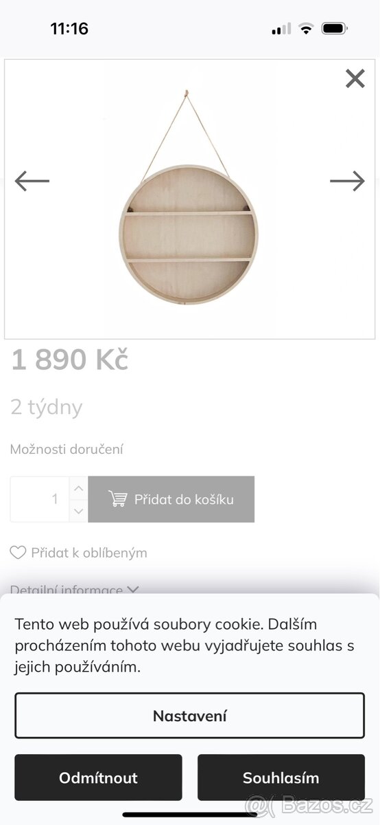 Policka do detskeho pokoje, nova - 2