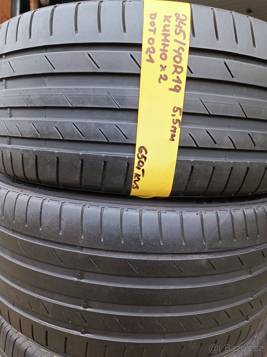 245/40r19 letní kumho - 2