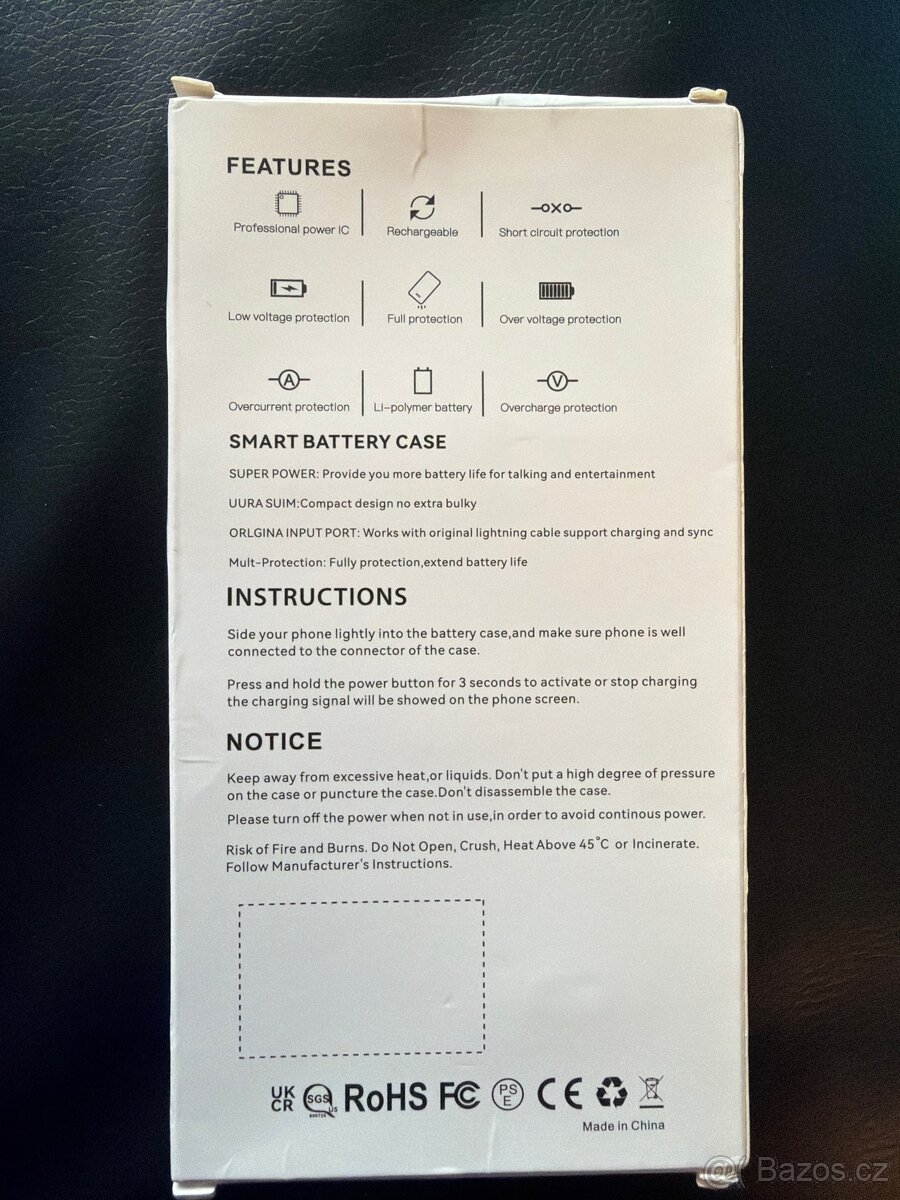 Kryt na iPhone13 Pro s power bankou - 2