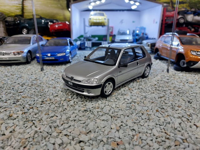 model auta Peugeot 106 Quiksilver Otto mobile 1:18 - 2