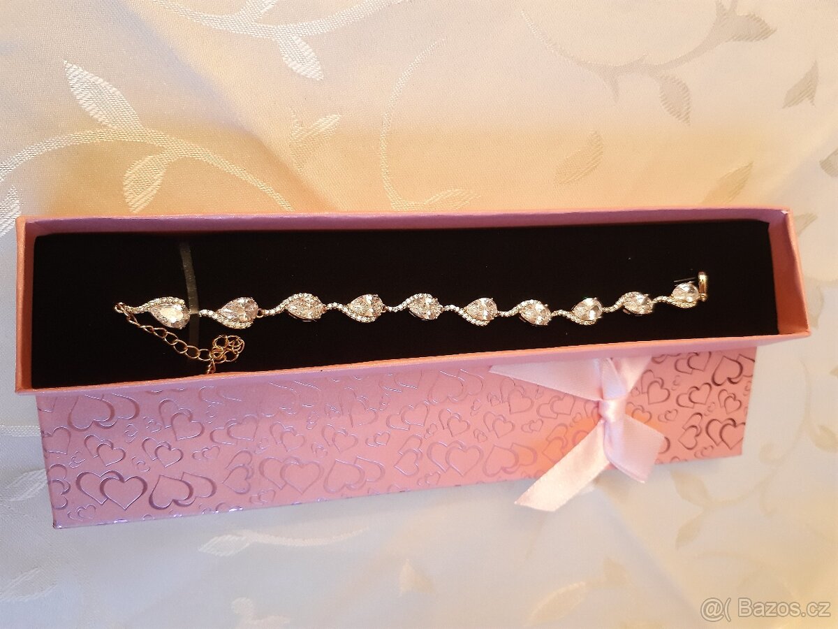 Luxusní pozlacené náramky - 2