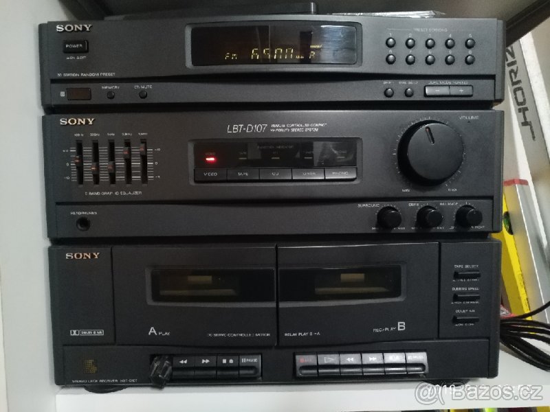 prodám věž Sony s dálkovým ovládáním - 2