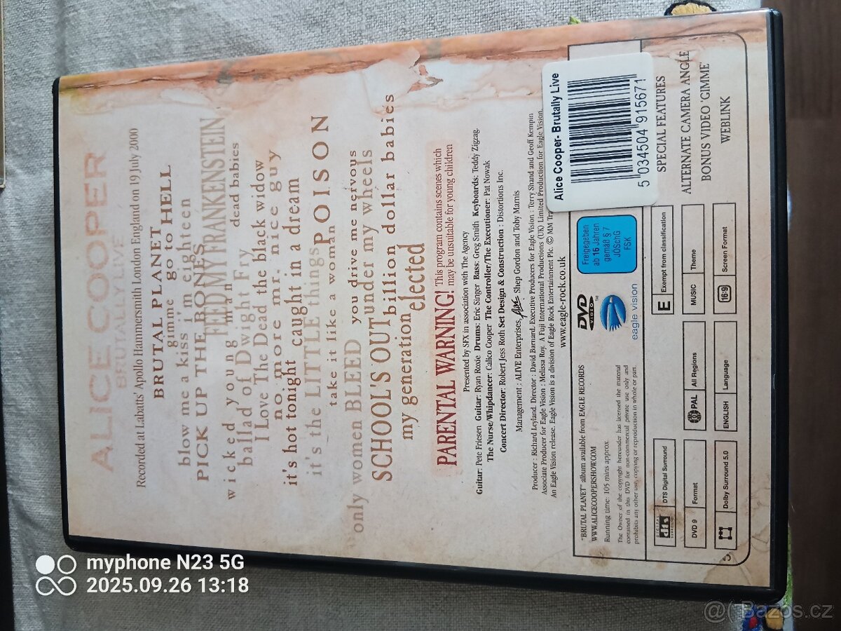 Hudební DVD koncerty blu-ray originaly - 2