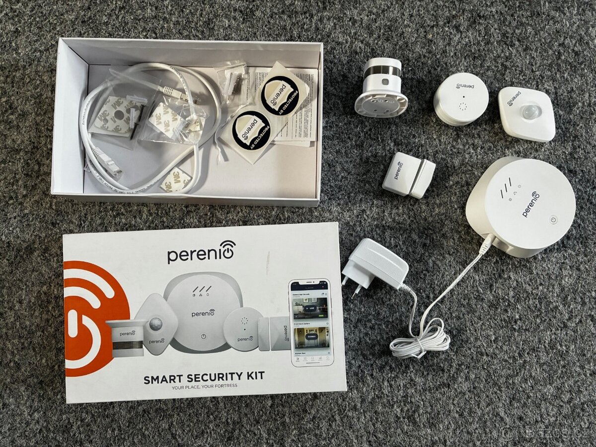 Kompletní bezpečnostní sada Alarm Wi-Fi LAN Perenio PEKIT01 - 2